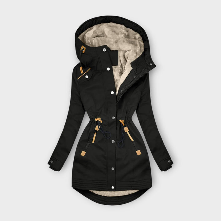 Warme winterparka voor dames met stijlvol ontwerp