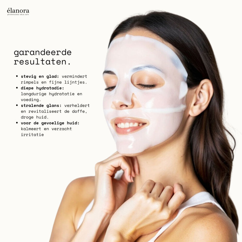 Collageen gezichtsmasker voor een stralende huid