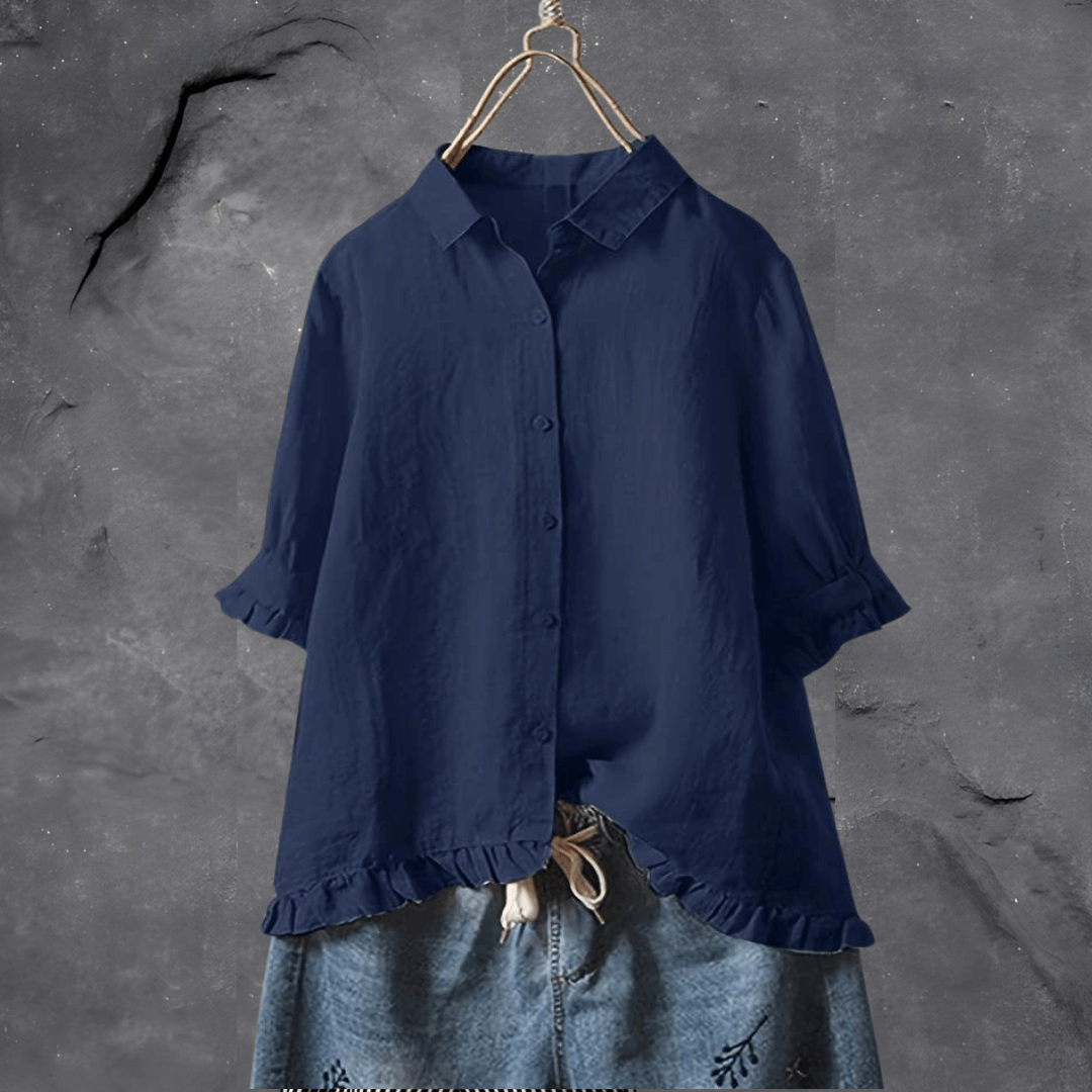Stijlvolle damesblouse met een moderne en elegante uitstraling