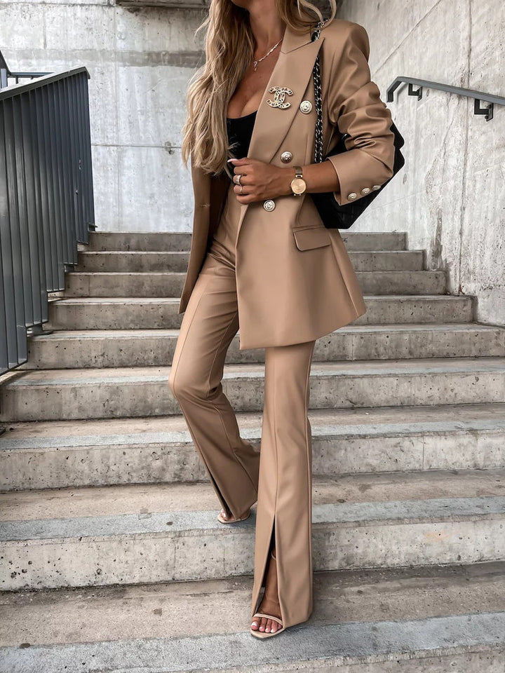 Moderne Flared Broek voor Stijlvolle Dames – Elegante Uitstraling