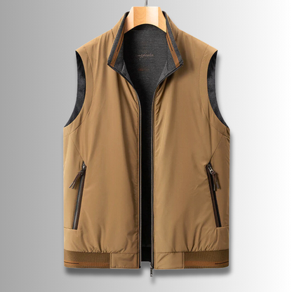 Stijlvolle Heren Bodywarmer met Modern Ontwerp