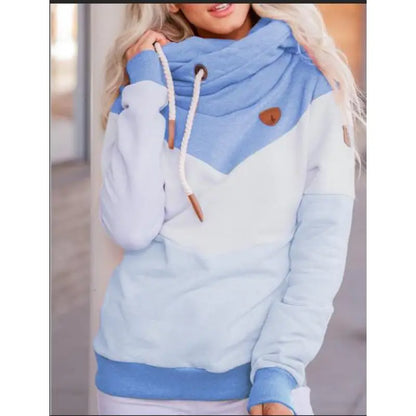 Relaxte hoodie met lange mouwen