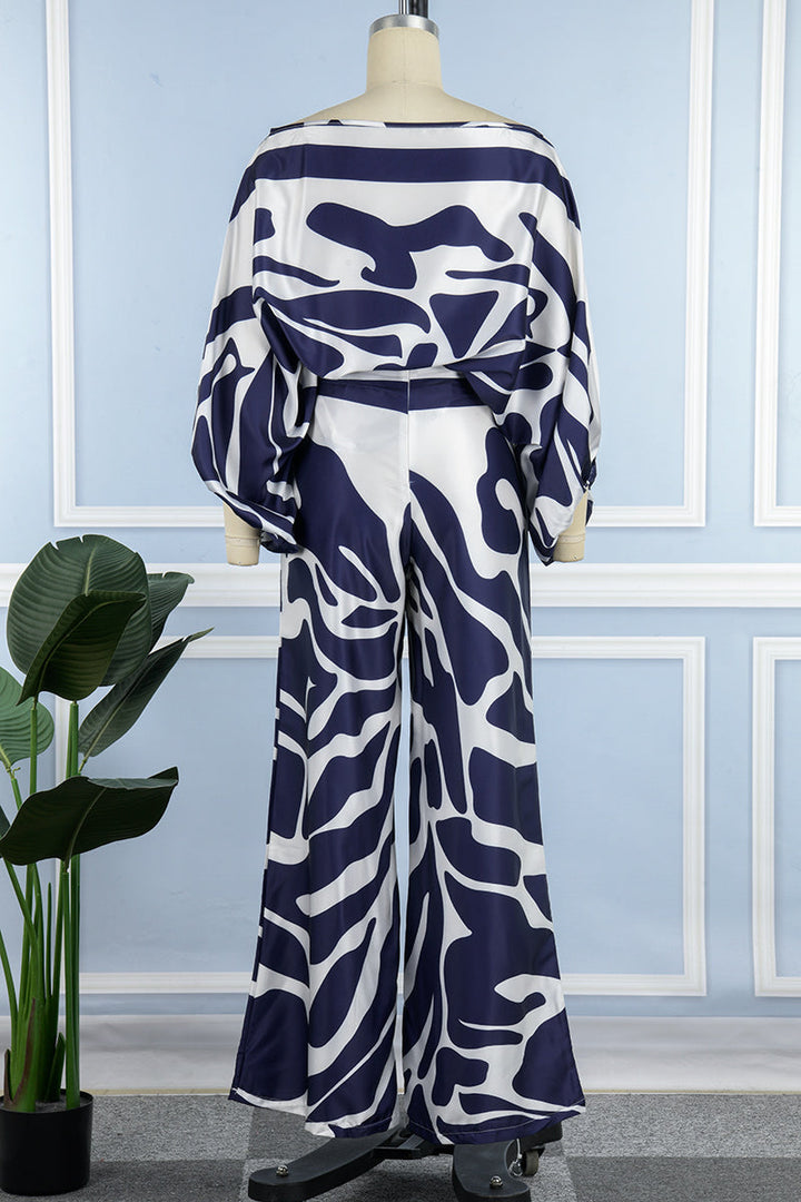 Elegante nonchalant jumpsuit met off-shoulder ontwerp en lange mouwen