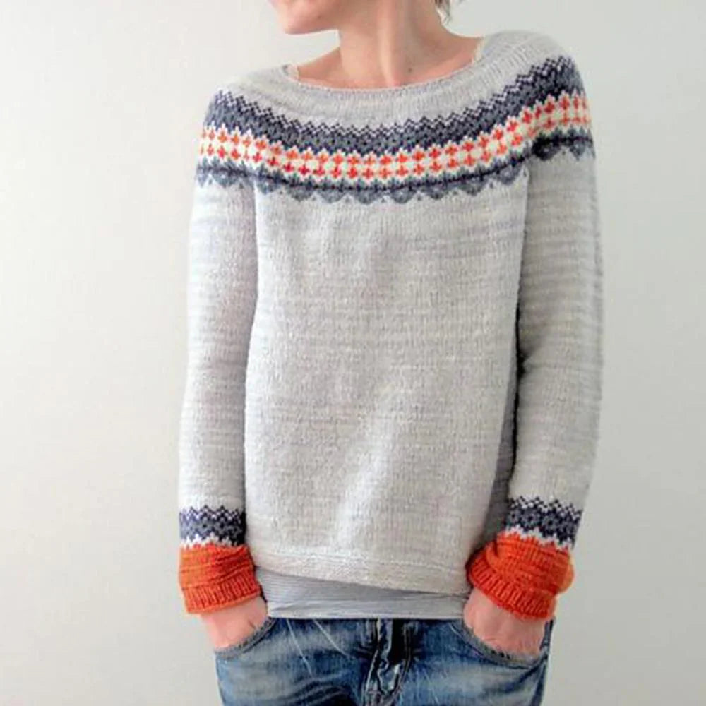 Freya - Tijdloze Fair Isle Trui