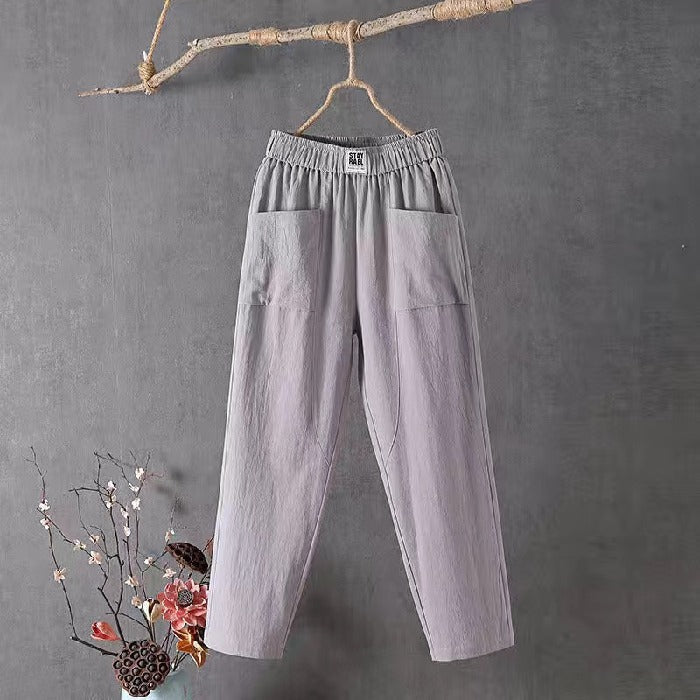 Losse nonchalant zomerbroek voor dames met comfortabele pasvorm