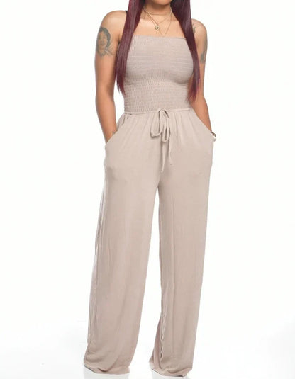 Zoe - Nieuwste strapless jumpsuit