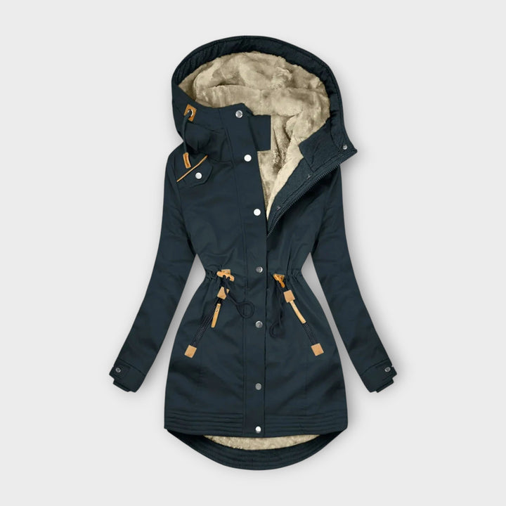 Warme winterparka voor dames met stijlvol ontwerp