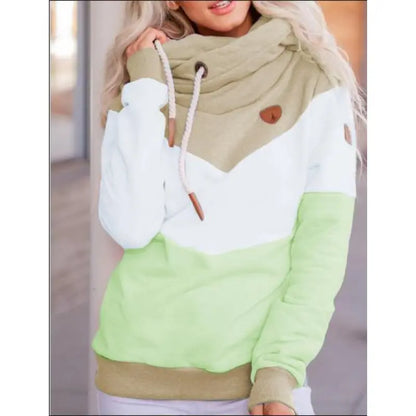 Relaxte hoodie met lange mouwen