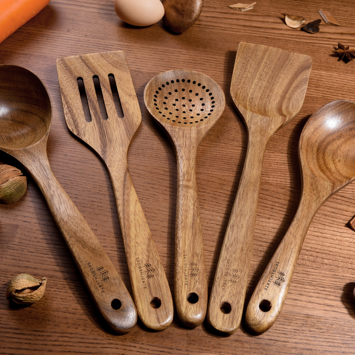 Keukenset geïnspireerd op het bos met uniek ontwerp
