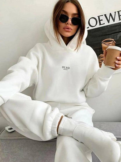 Multifunctionele hooded sweatshirt en broek