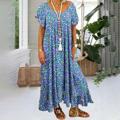 Josefine | Klassieke maxi jurk in boho stijl