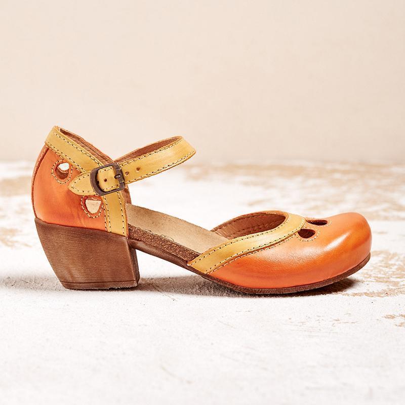 Elegante Dames Sandalen met Lage Hak