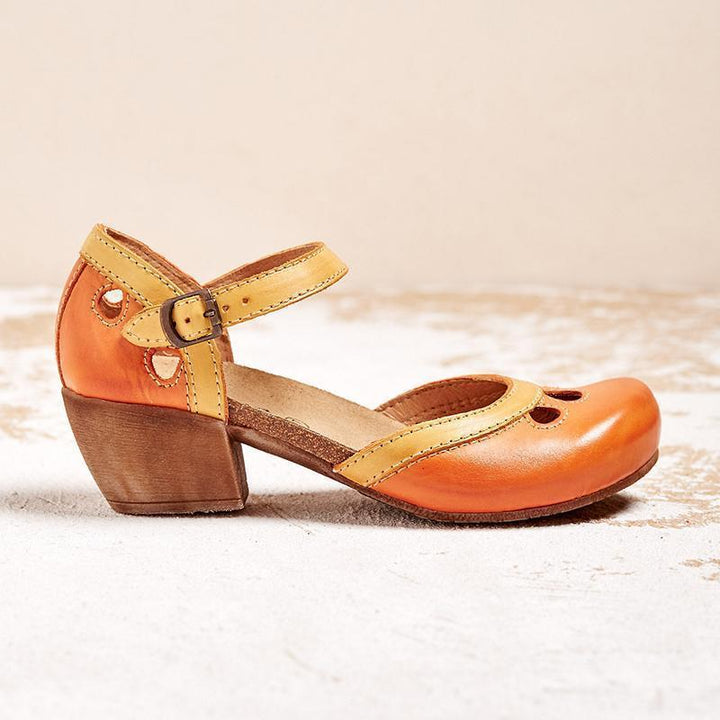 Elegante Dames Sandalen met Lage Hak