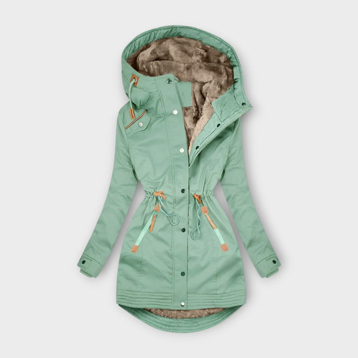 Warme winterparka voor dames met stijlvol ontwerp