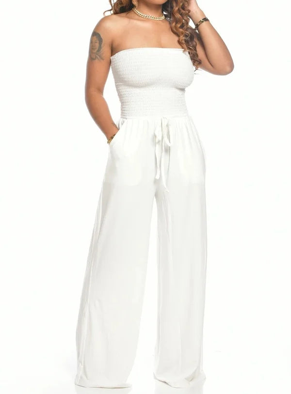 Zoe - Nieuwste strapless jumpsuit