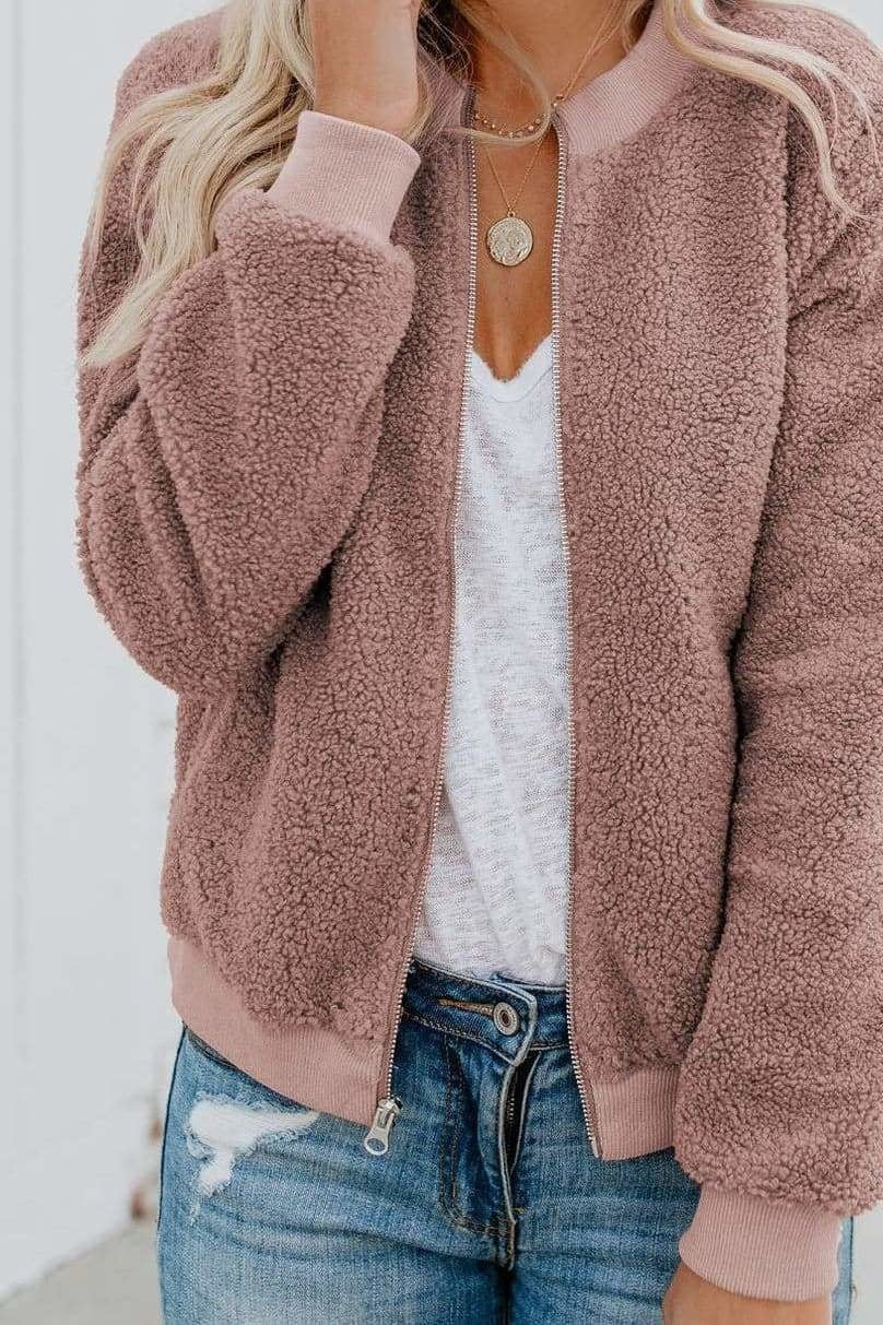 Trendy Teddy bomber: een stijlvol accent voor iedere dag