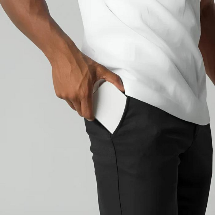 Casual heren chino broek met moderne pasvorm voor dagelijks gebruik