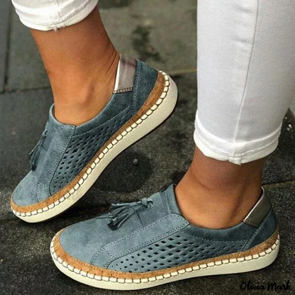 Loafers met kwastjes: stijlvolle casual slippertjes met een lage hak