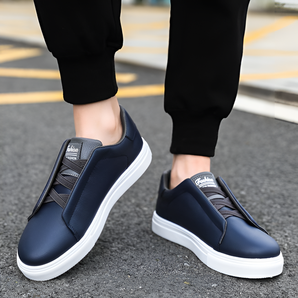 Heren sneakers met casual stijl en een verfijnde afwerking voor dagelijks gebruik