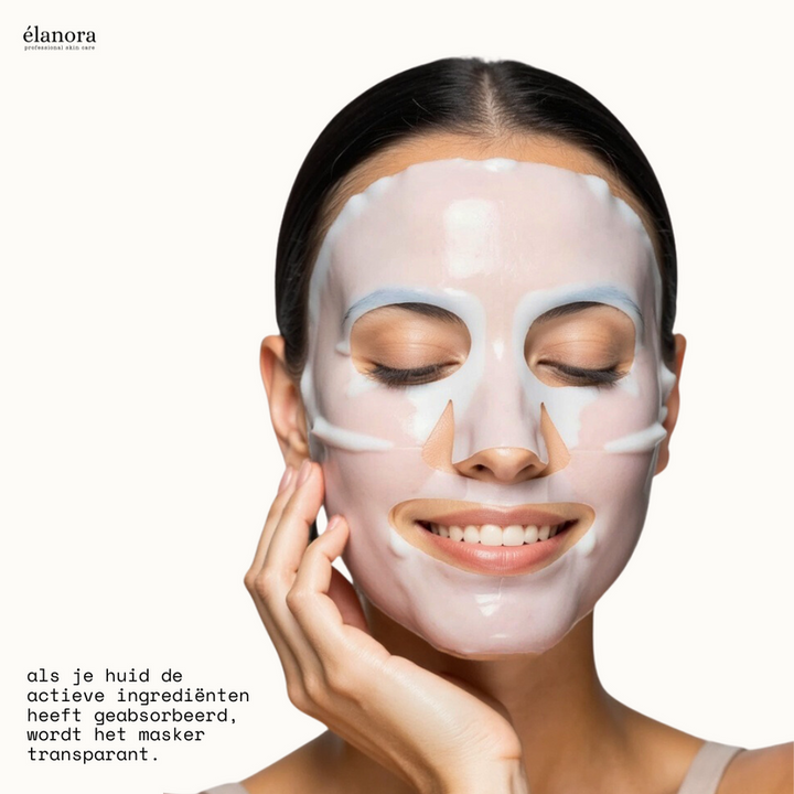 Collageen gezichtsmasker voor een stralende huid
