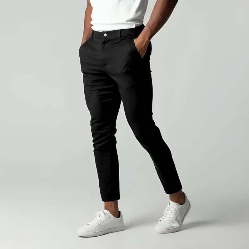 Casual heren chino broek met moderne pasvorm voor dagelijks gebruik