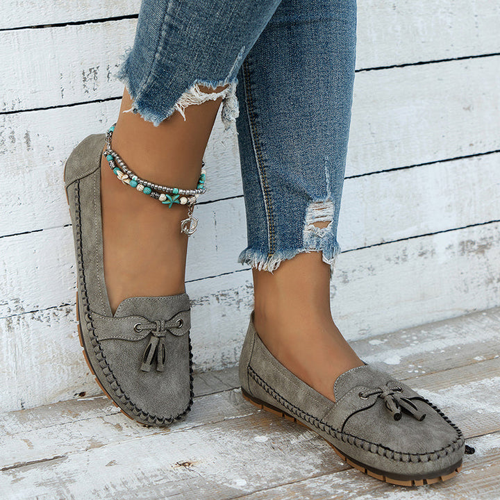 Elegante stijlvolle mocassins voor dames