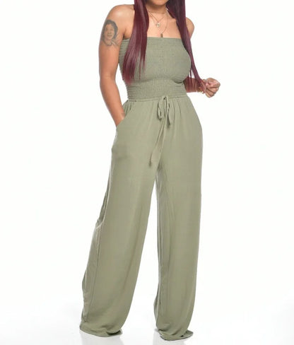 Zoe - Nieuwste strapless jumpsuit