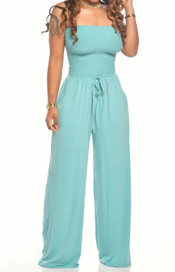 Zoe - Nieuwste strapless jumpsuit