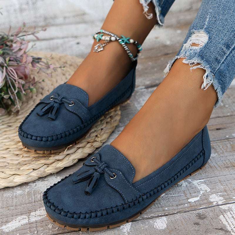 Elegante stijlvolle mocassins voor dames