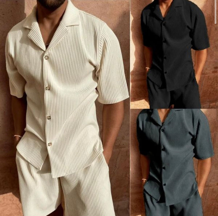 Stijlvolle en comfortabele zomerset voor heren