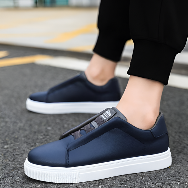 Heren sneakers met casual stijl en een verfijnde afwerking voor dagelijks gebruik