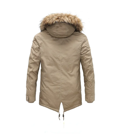 Winterjas voor Heren - Dikke Hooded Parka met Afneembare Voering | Warme Windjack | Oversized Modieuze Jas