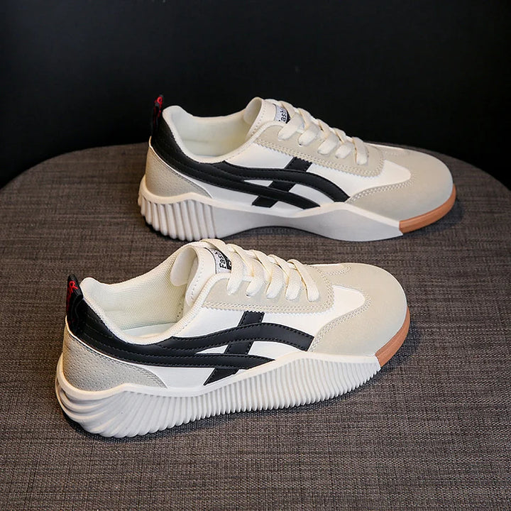 Modieuze nonchalant damessneakers voor dagelijks gebruik