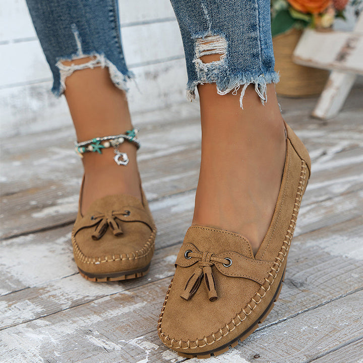 Elegante stijlvolle mocassins voor dames