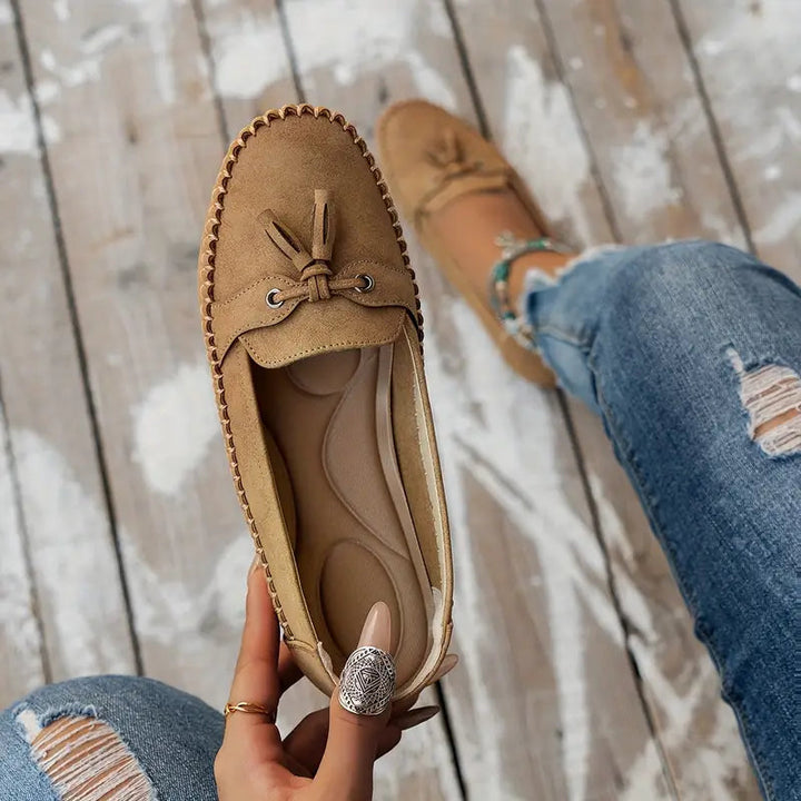 Elegante stijlvolle mocassins voor dames