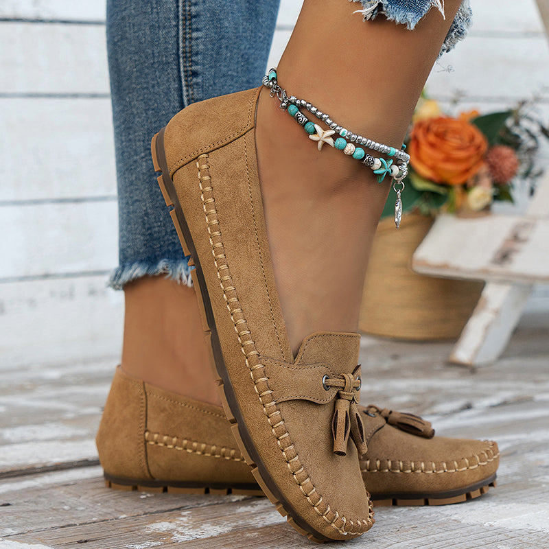 Elegante stijlvolle mocassins voor dames