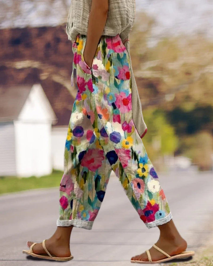 Tansy | Gekleurde joggingbroek