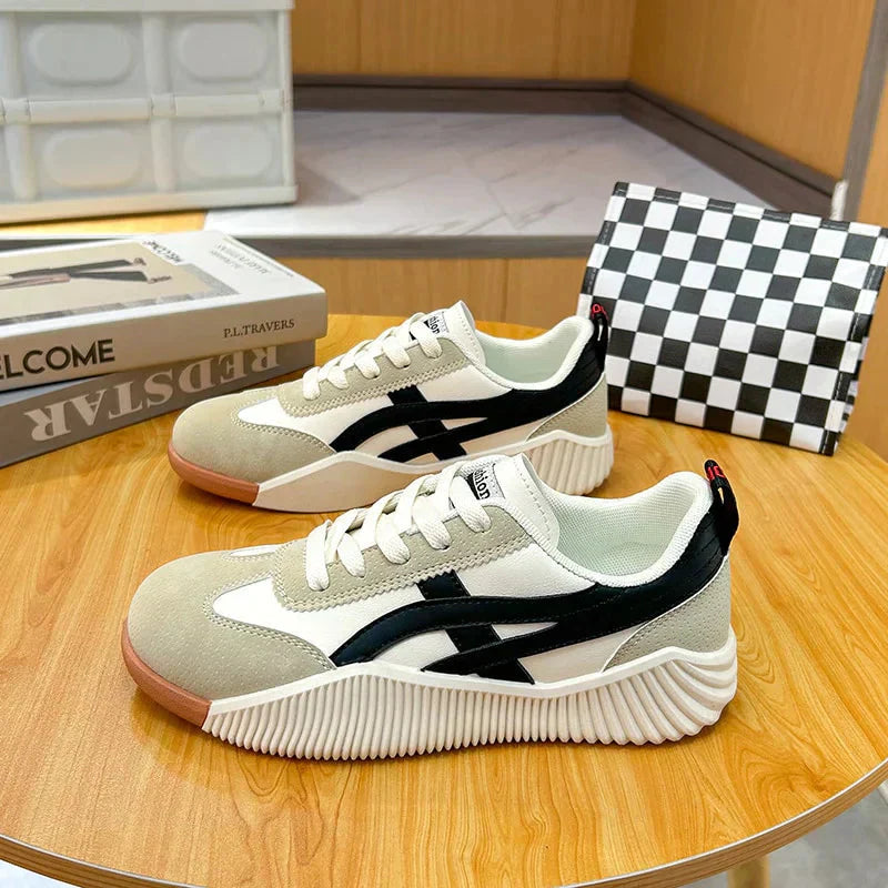Modieuze nonchalant damessneakers voor dagelijks gebruik