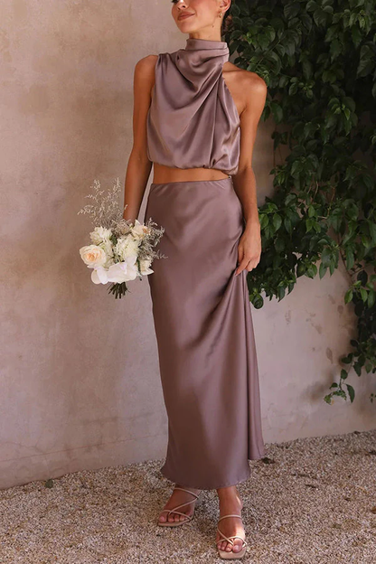 Megann | Elegante maxi rok set