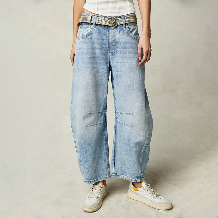 Jeans met wijde pijpen voor een stijl