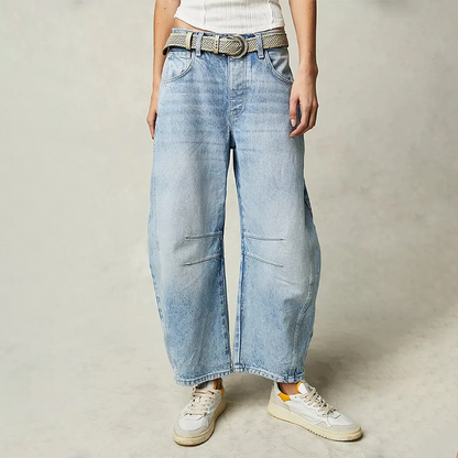 Jeans met wijde pijpen voor een stijl