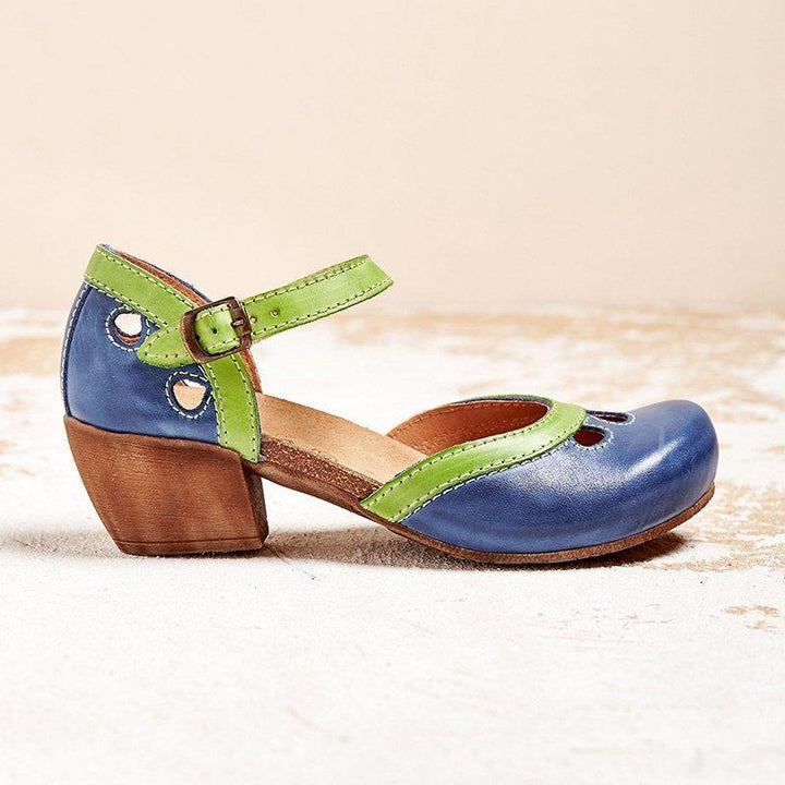 Elegante Dames Sandalen met Lage Hak
