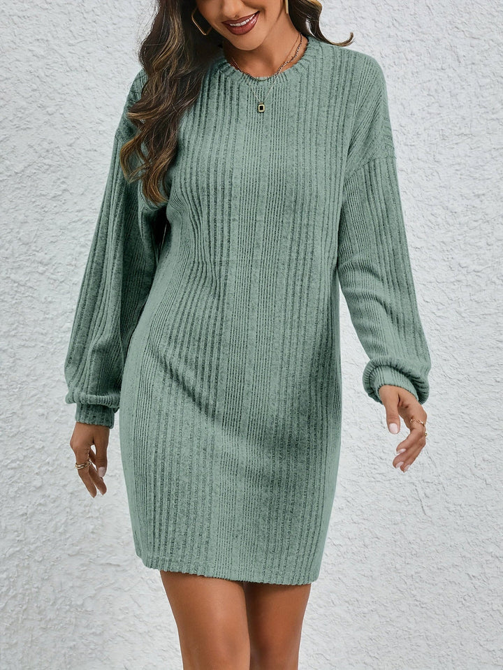Stijlvolle jurk in trui-design voor dames