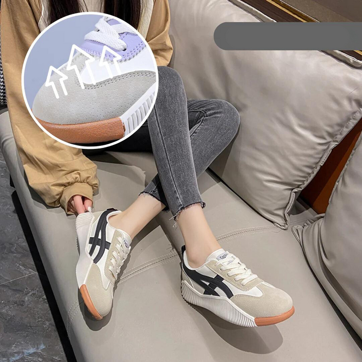 Modieuze nonchalant damessneakers voor dagelijks gebruik
