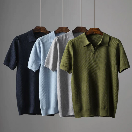 Peruviaans katoenen poloshirt Charleston