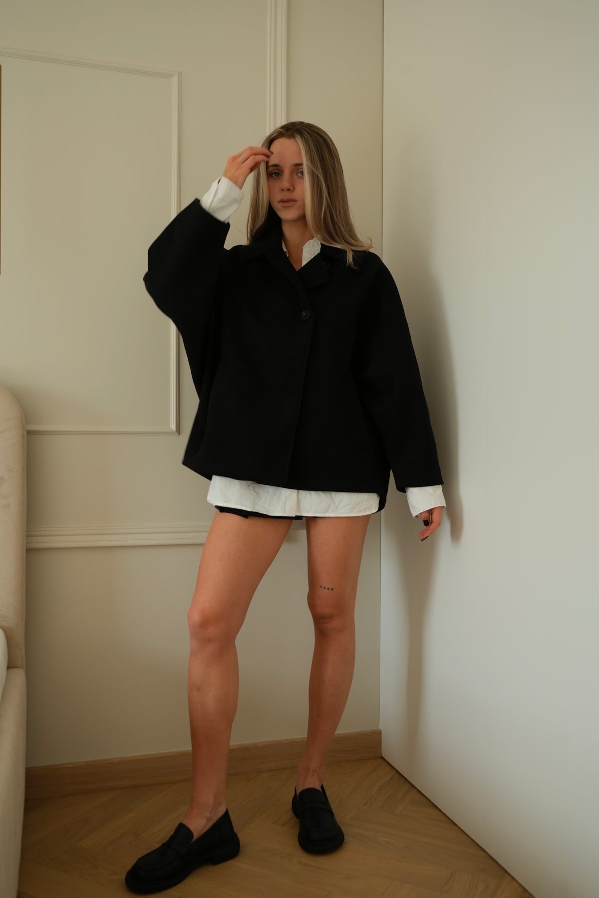 Oversized Mantel voor Dames - Warm en Stijlvol