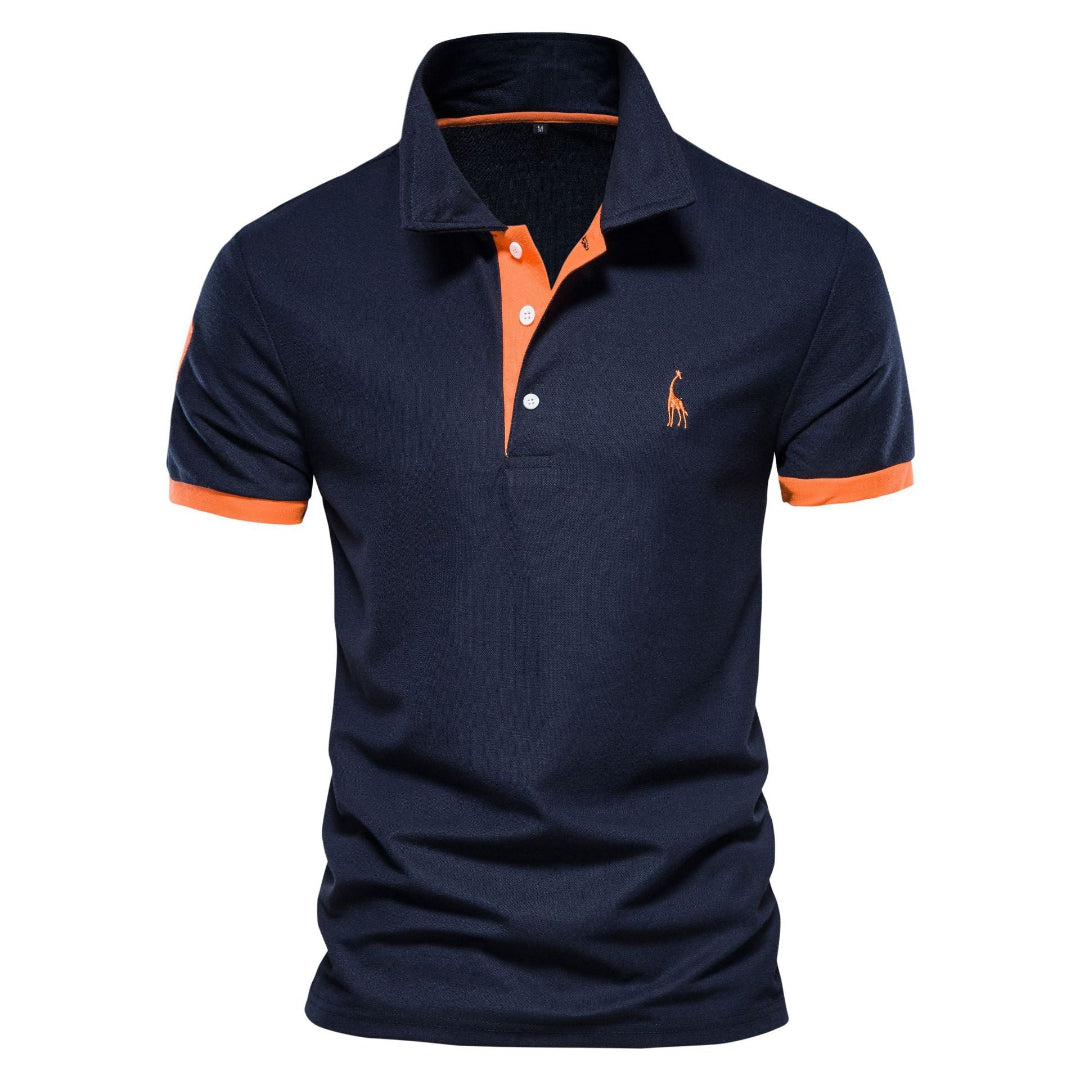 Elegant heren poloshirt met stijlvolle uitstraling en comfortabel draaggevoel