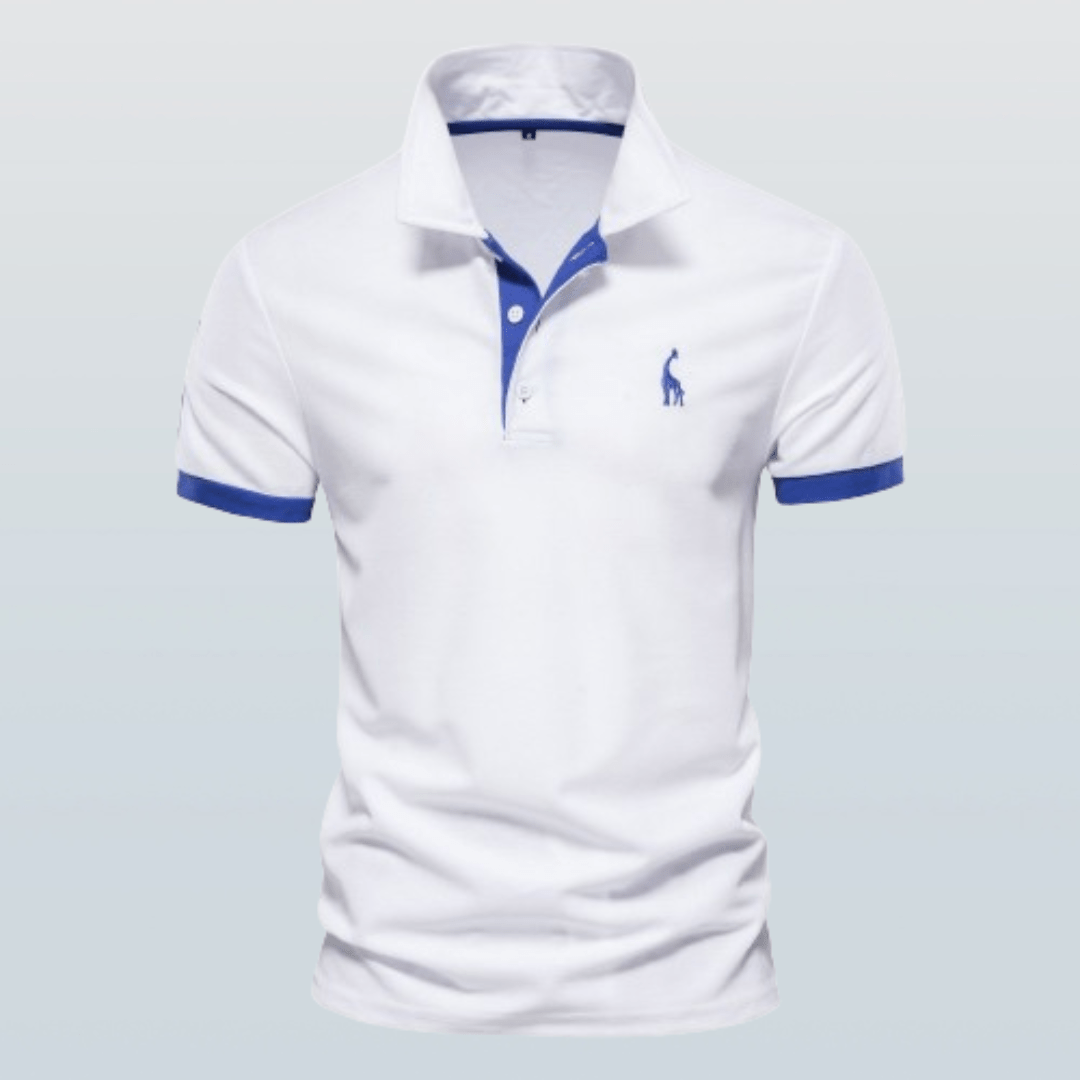 Elegant heren poloshirt met stijlvolle uitstraling en comfortabel draaggevoel