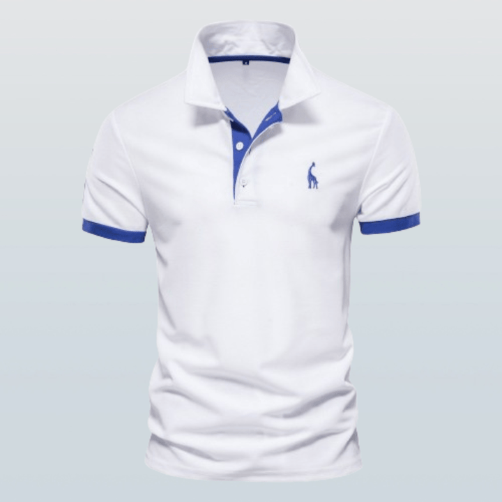Elegant heren poloshirt met stijlvolle uitstraling en comfortabel draaggevoel