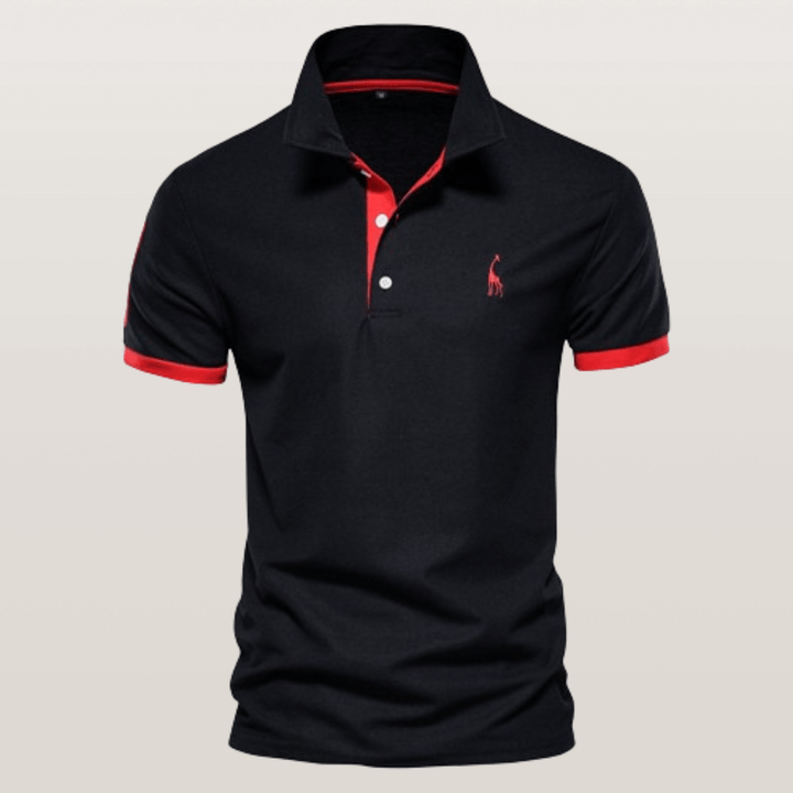 Elegant heren poloshirt met stijlvolle uitstraling en comfortabel draaggevoel